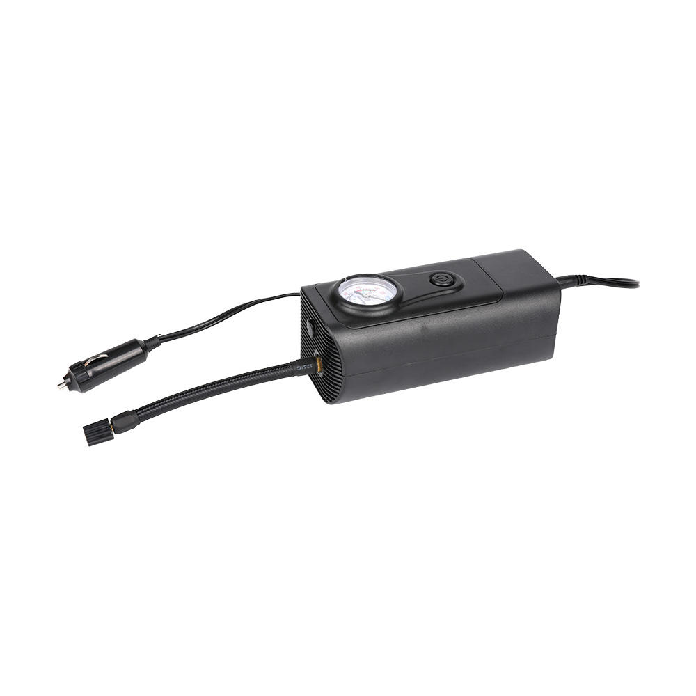 Mini compresor de aire de batería inalámbrica digital con luz de emergencia